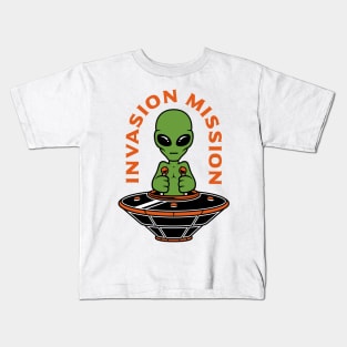 invasion mission Kids T-Shirt